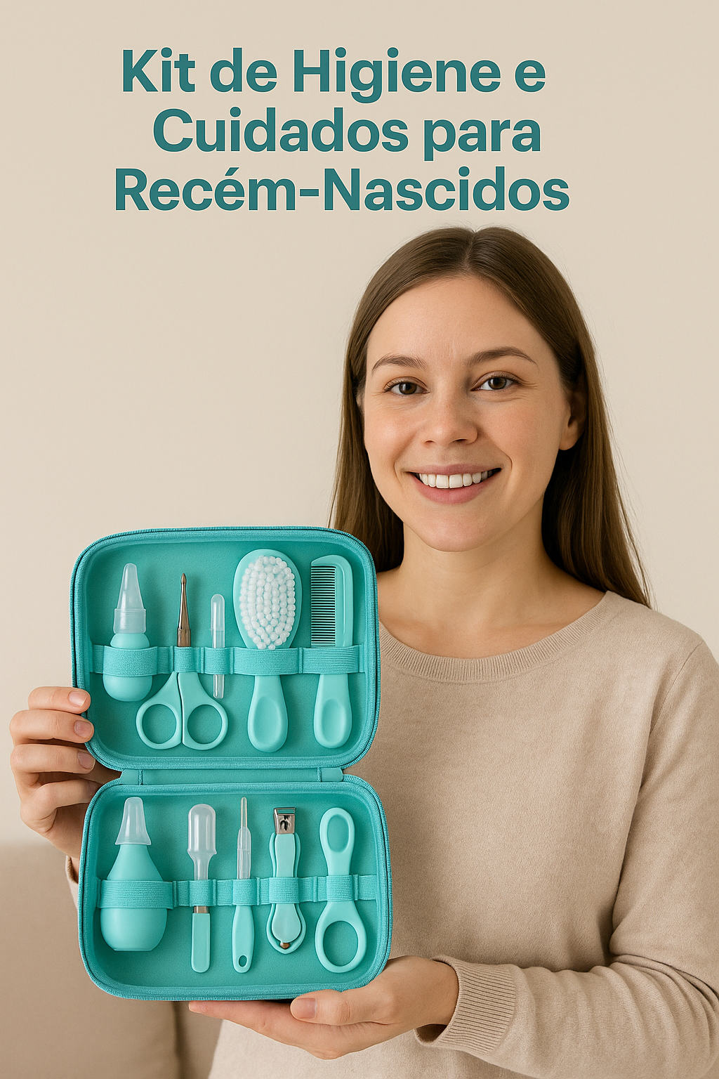 Kit Completo 13 Peças de Higiene e Cuidados