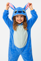 Pijama do Stitch Azul -  Macio e Confortável