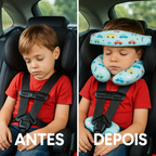 Protetor de Pescoço + Faixa para segurar a cabeça.