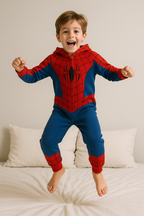 Pijama do Homem Aranha- Macio e Confortável - Adulto e Infantil