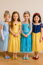 Meninas Princesa Cosplay Traje - Para Festa Infantil Roupas Encantadoras