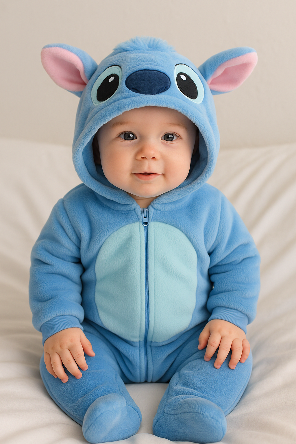 Pijama Macacão para Bebê do Stitch