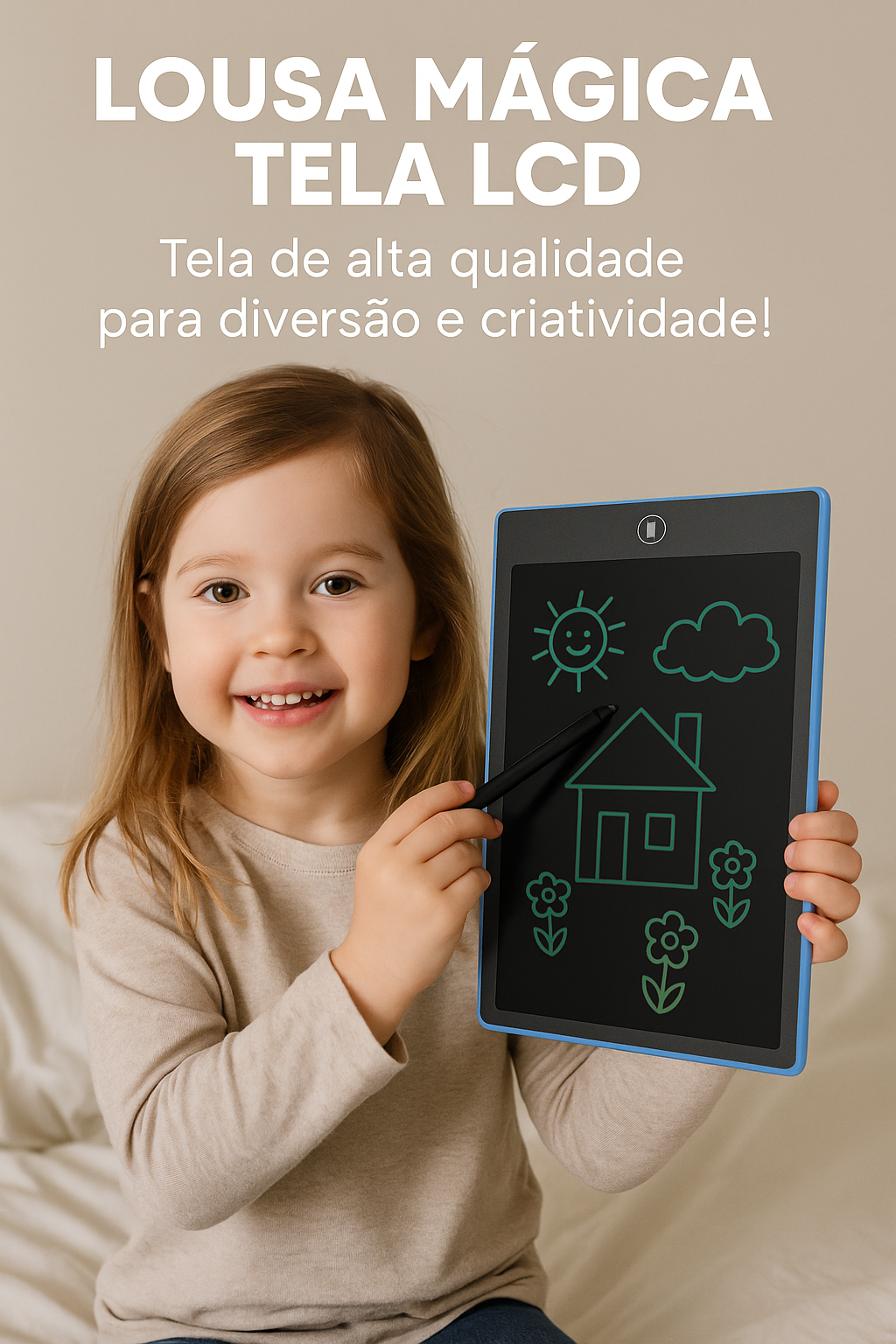 Lousa Mágica Tela Lcd Tablet Infantil De Escrever E Desenhar 8.5/10/12 Polegadas brinquedo infantil Para menina/menino