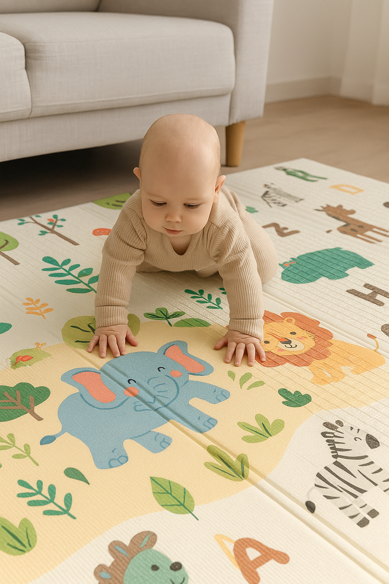 Tapete Infantil de Atividades - Tatame Dupla Face Emborrachado  - 50%OFF