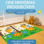 Tapete Infantil de Atividades - Tatame Dupla Face Emborrachado  - 50%OFF
