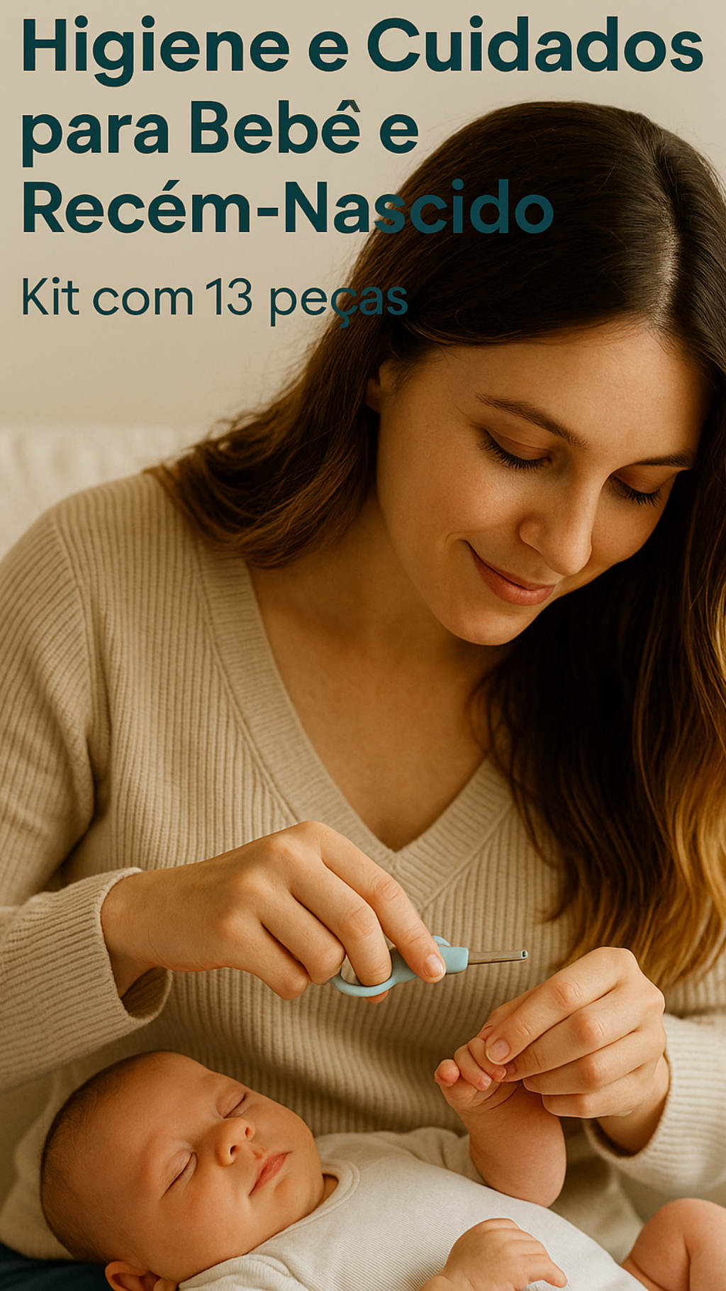 Kit Completo 13 Peças de Higiene e Cuidados