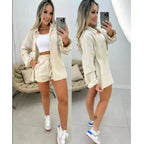 Conjunto linho camisa e short -