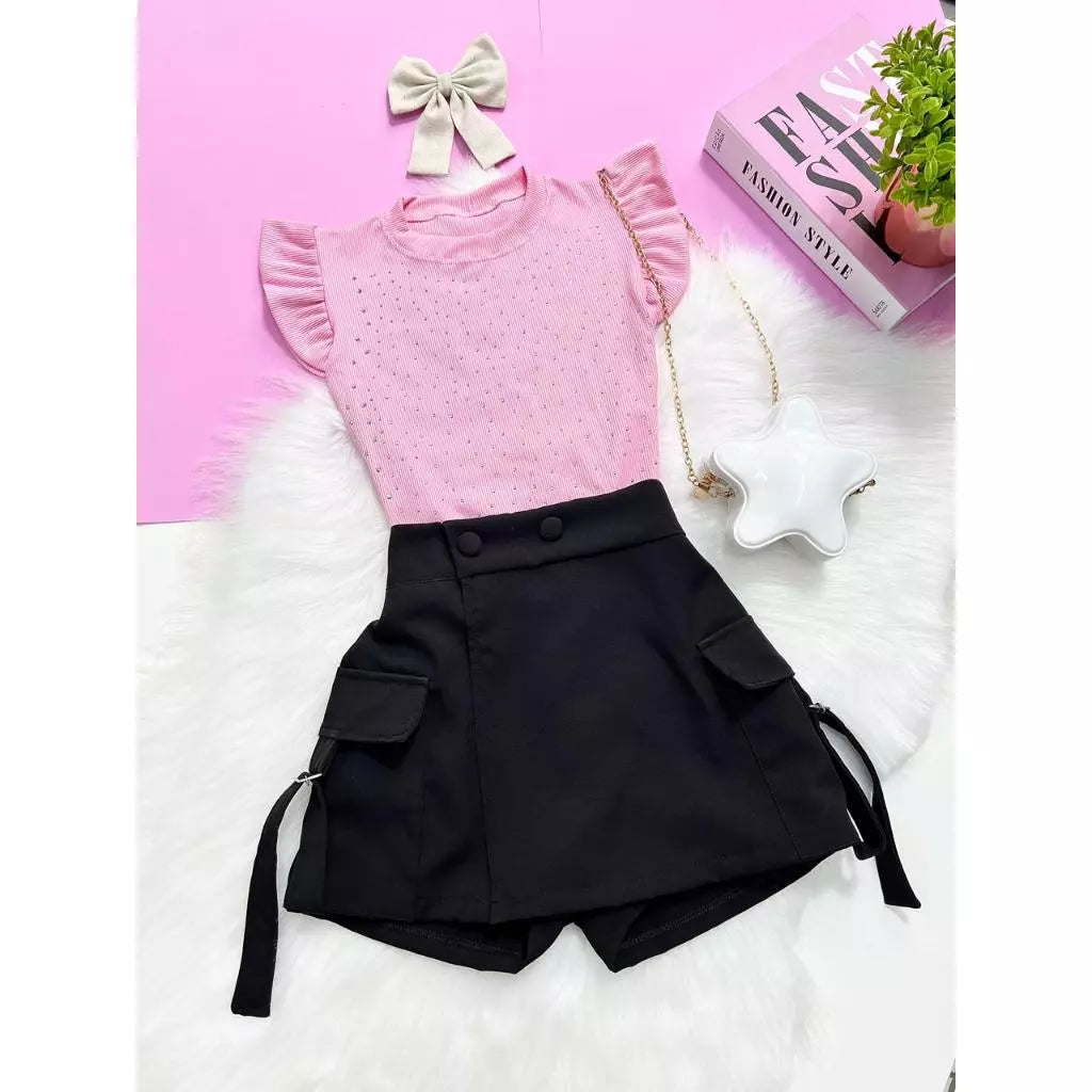 Conjunto Infantil Menina Blogueirinha Mini Diva