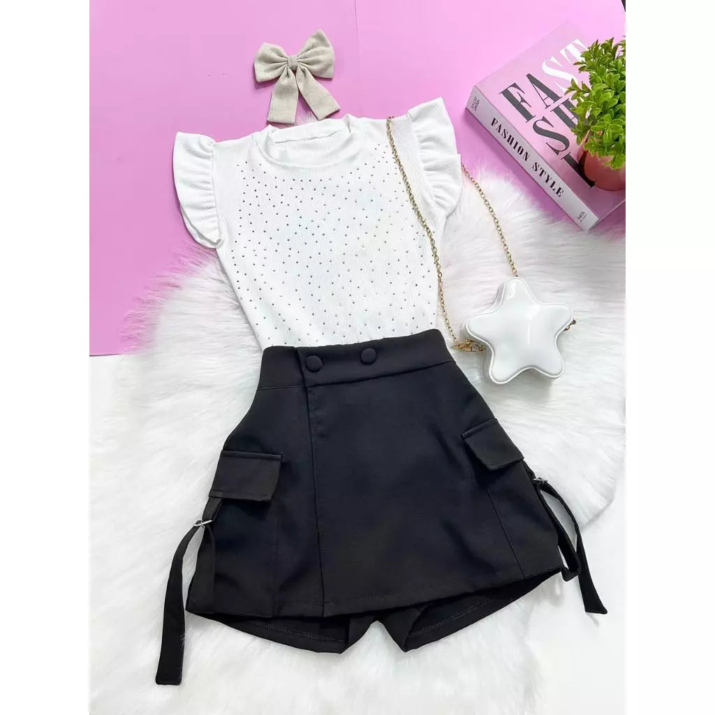 Conjunto Infantil Menina Blogueirinha Mini Diva