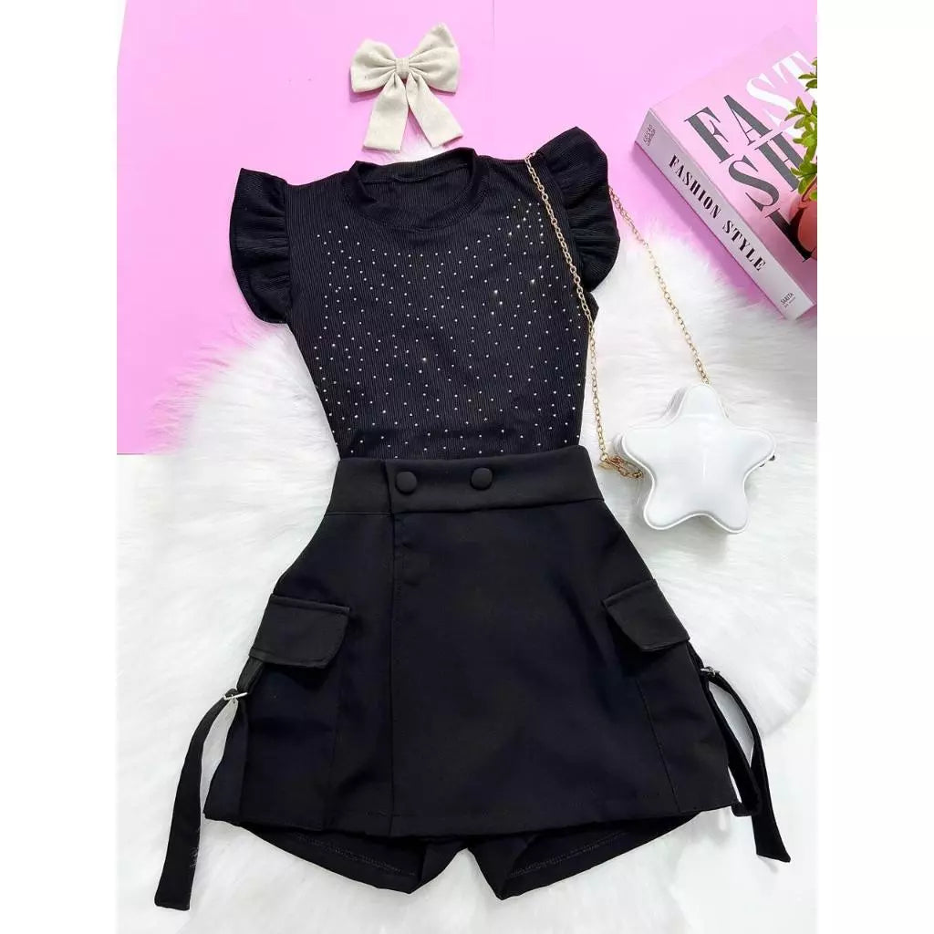 Conjunto Infantil Menina Blogueirinha Mini Diva