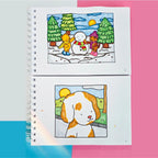 Bobie guds Livro de colorir bobie guds Encadernado 50 folhas Capa dura e Capa flexível