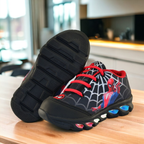 Tenis Infantil De Led Homem Aranha Masculino Meninos Com Luz